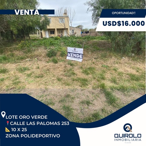 Las Palomas 253 - Oro Verde
