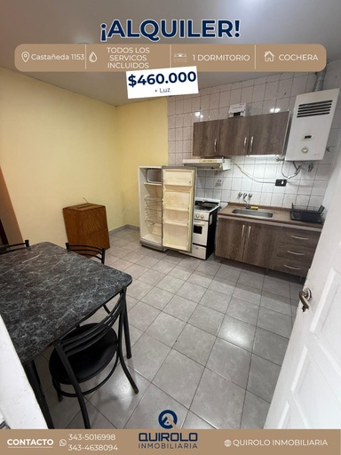 ✅ ALQUILER DPTO. AMOBLADO ZONA UTN EXCLUSIVO ESTUDIANTES 